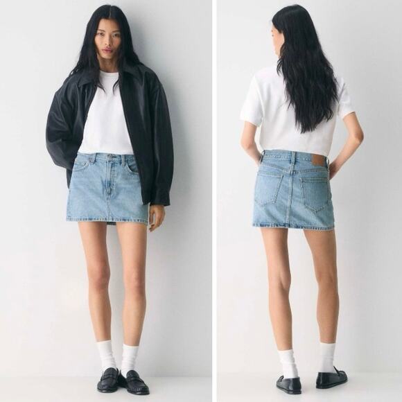 Denim Forum Dresses & Skirts - Denim Forum The '90s Ricci Denim Skirt 7 Yrs Bleu Taboo - Size 28